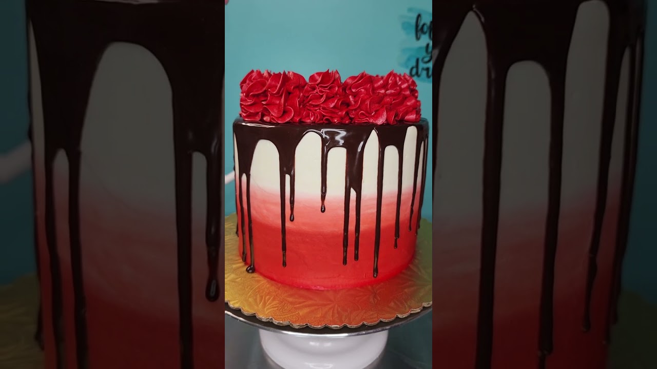 how to drip on cakes