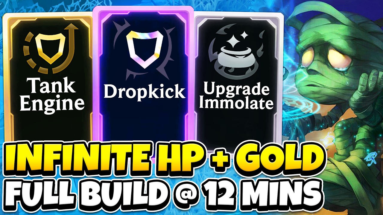 Tank Engine + Dropkick Gold Printer Amumu: Full Build at 12 Minutes | ARAM Mayhem
