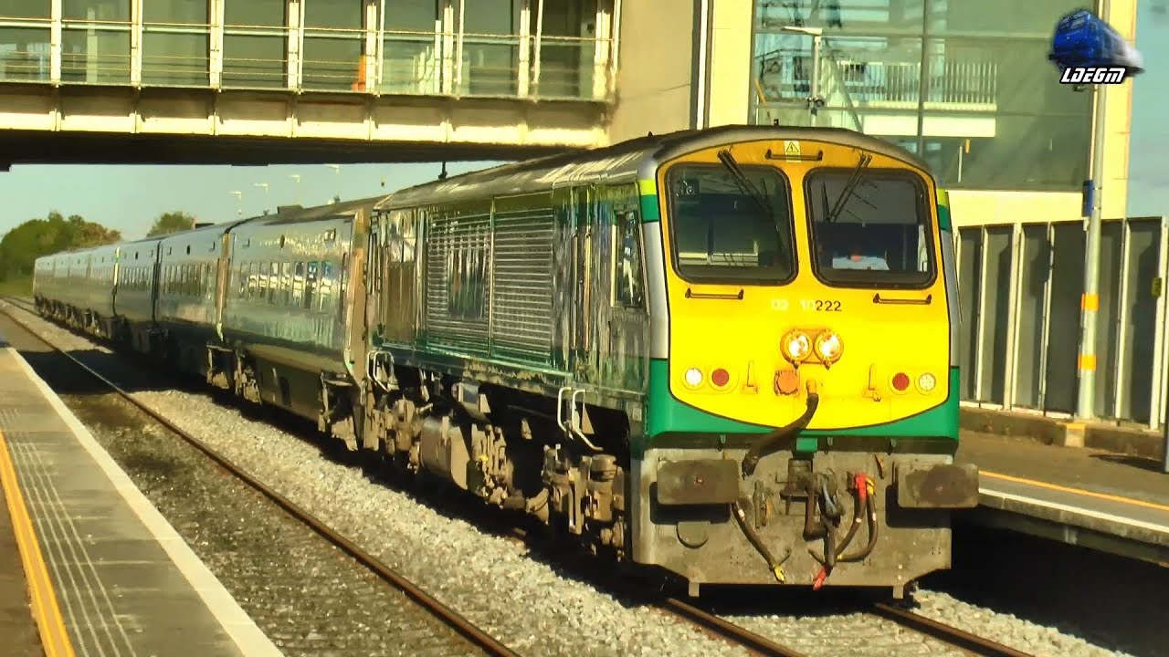 Trainspotting in Adamstown Station, Ireland - 19 May 2025