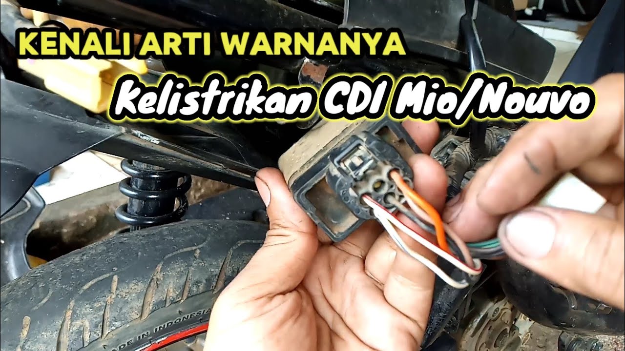 Mengenal Warna Kabel CDI Mio Sporty atau Nouvo