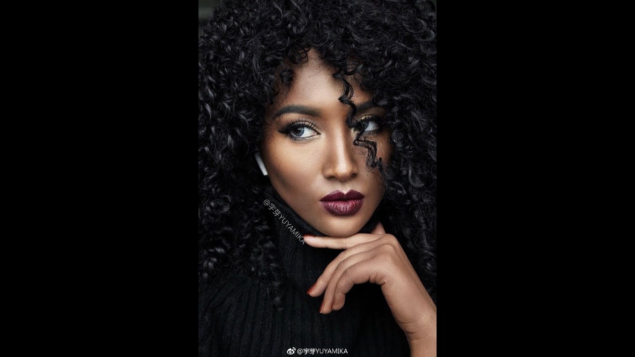 YUYAMIKA ： Make-up painting of  Black beauty