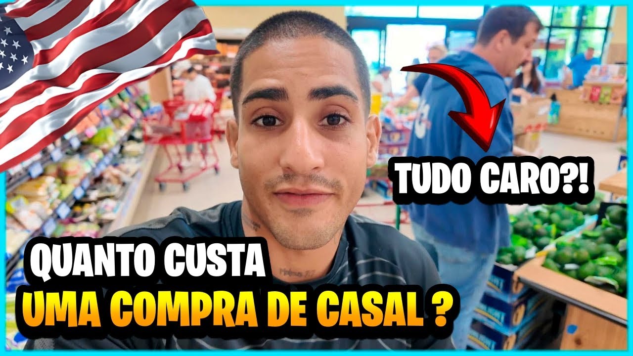 VIDA NOS EUA:QUANTO CUSTA FAZER SUPERMERCADO NA CALIFÓRNIA EM 2025? [CASAL]-DICA PARA RECÉM-CHEGADOS