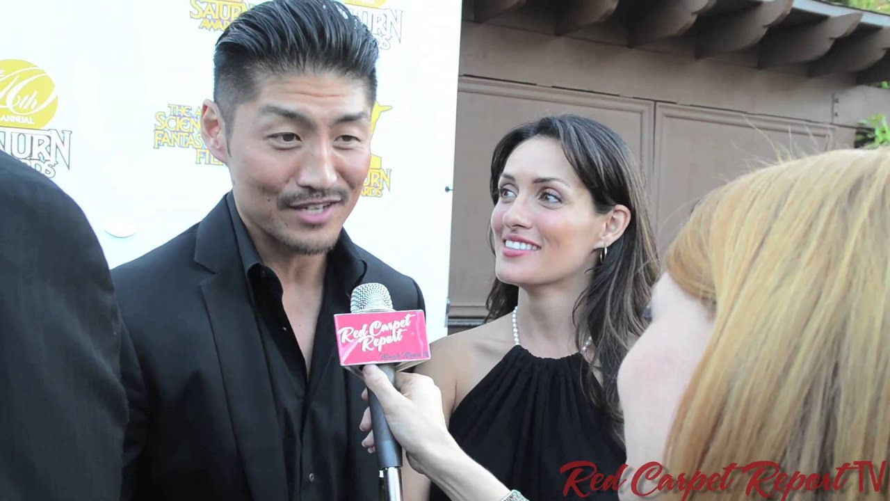 Brian Tee & Mirelly Taylor at the 40th Annual #SaturnAwards #TheWolverine @mirellytaylor @Brian_Tee