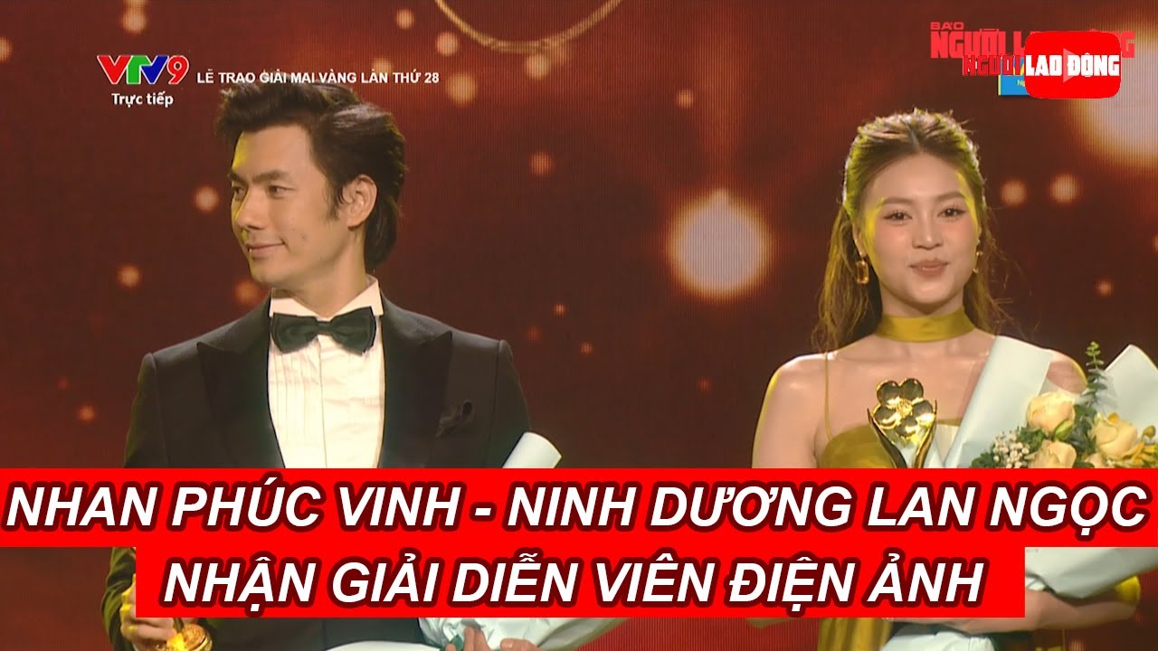 Nhan Phúc Vinh - Ninh Dương Lan Ngọc nhận giải Diễn viên điện ảnh được yêu thích