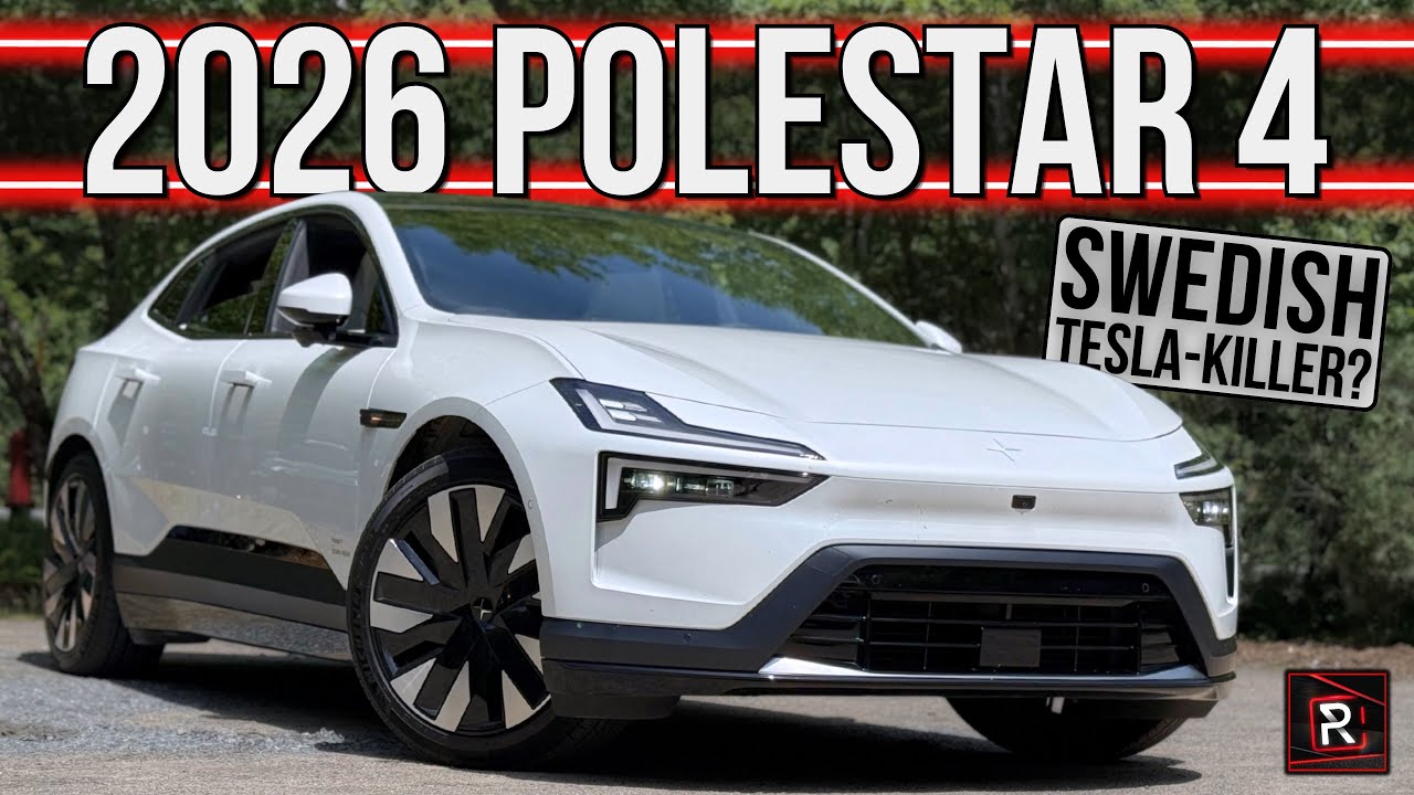 The 2026 Polestar 4 Is A Speedy & Stylish Sports Sedan With Tons Of Swedish Charm 