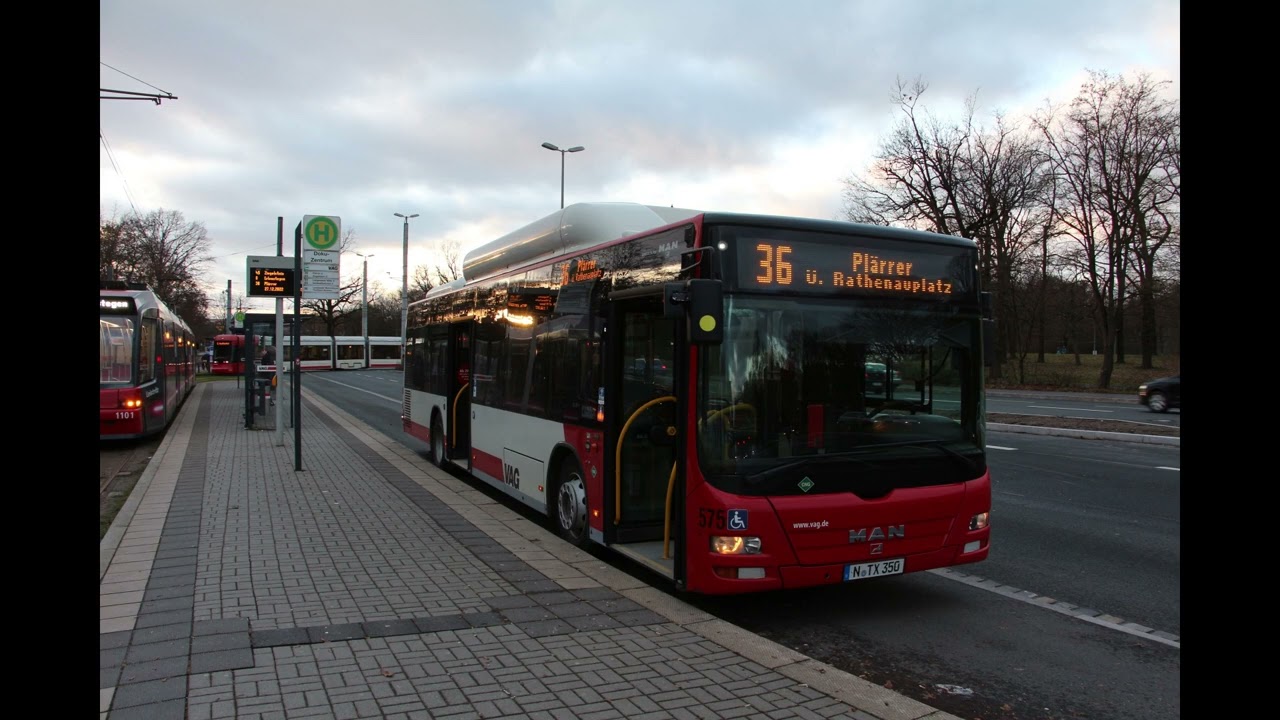 [Sound] Mitfahrt in einem MAN Lion's City NL273 CNG der VAG Nürnberg