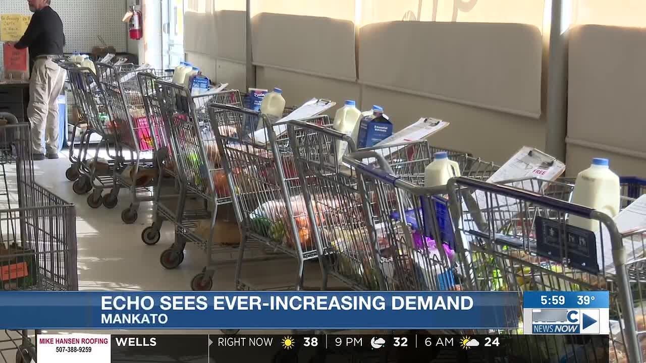 ECHO Food Shelf seeing ever-increasing demand