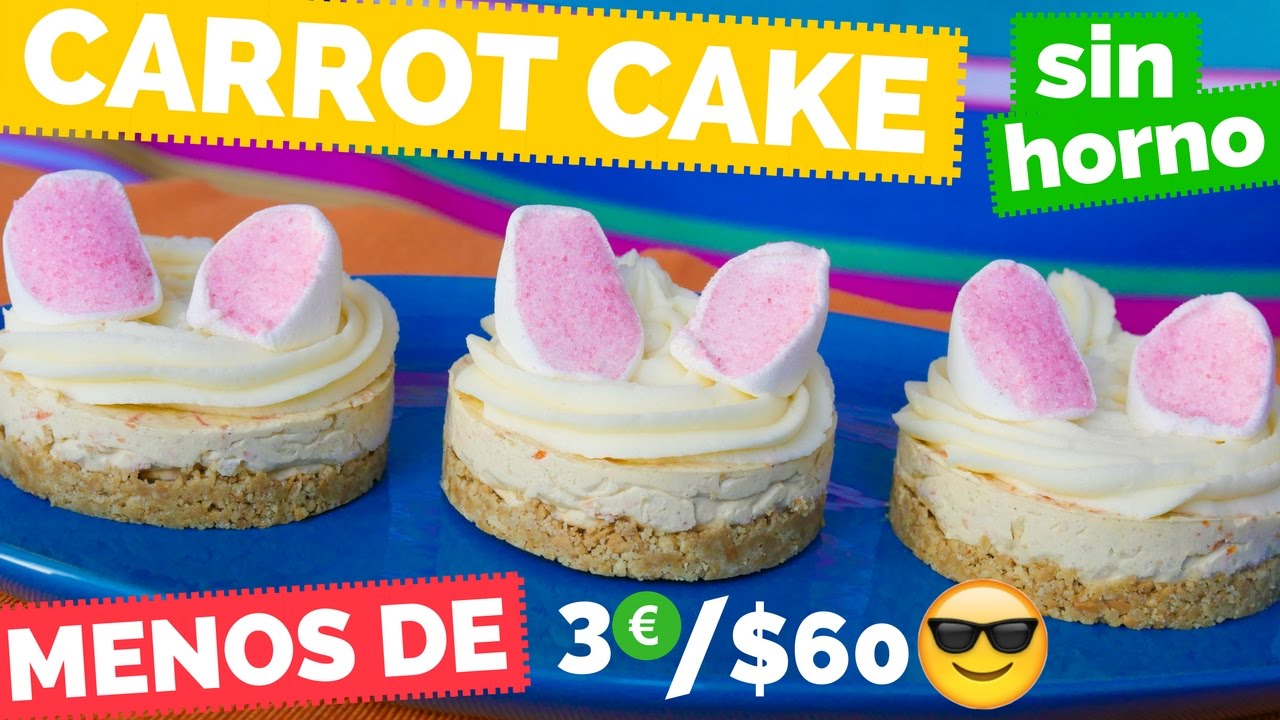 PASTEL DE ZANAHORIA SIN HORNO POR MENOS DE 60 PESOS 🐰 - La Cooquette
