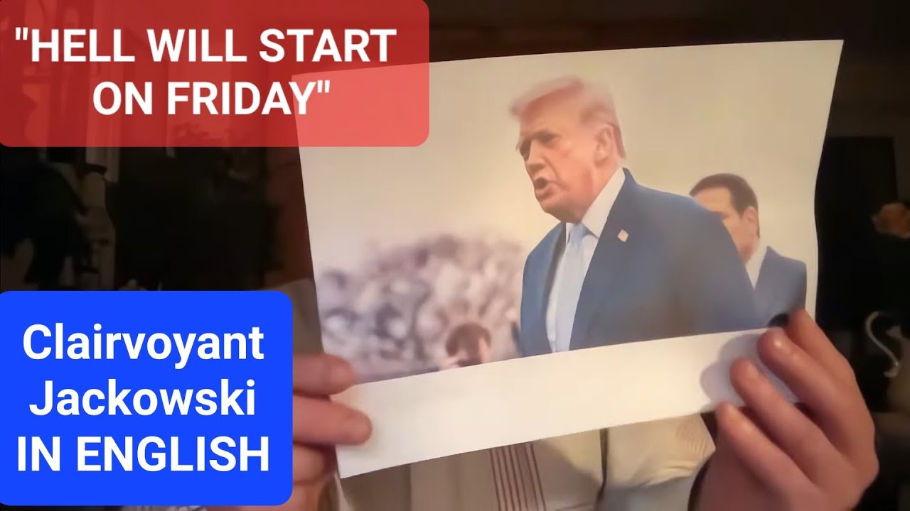Трамп &mdash; чтение мыслей. Английский с субтитрами. Предсказания ясновидящего Яковски.