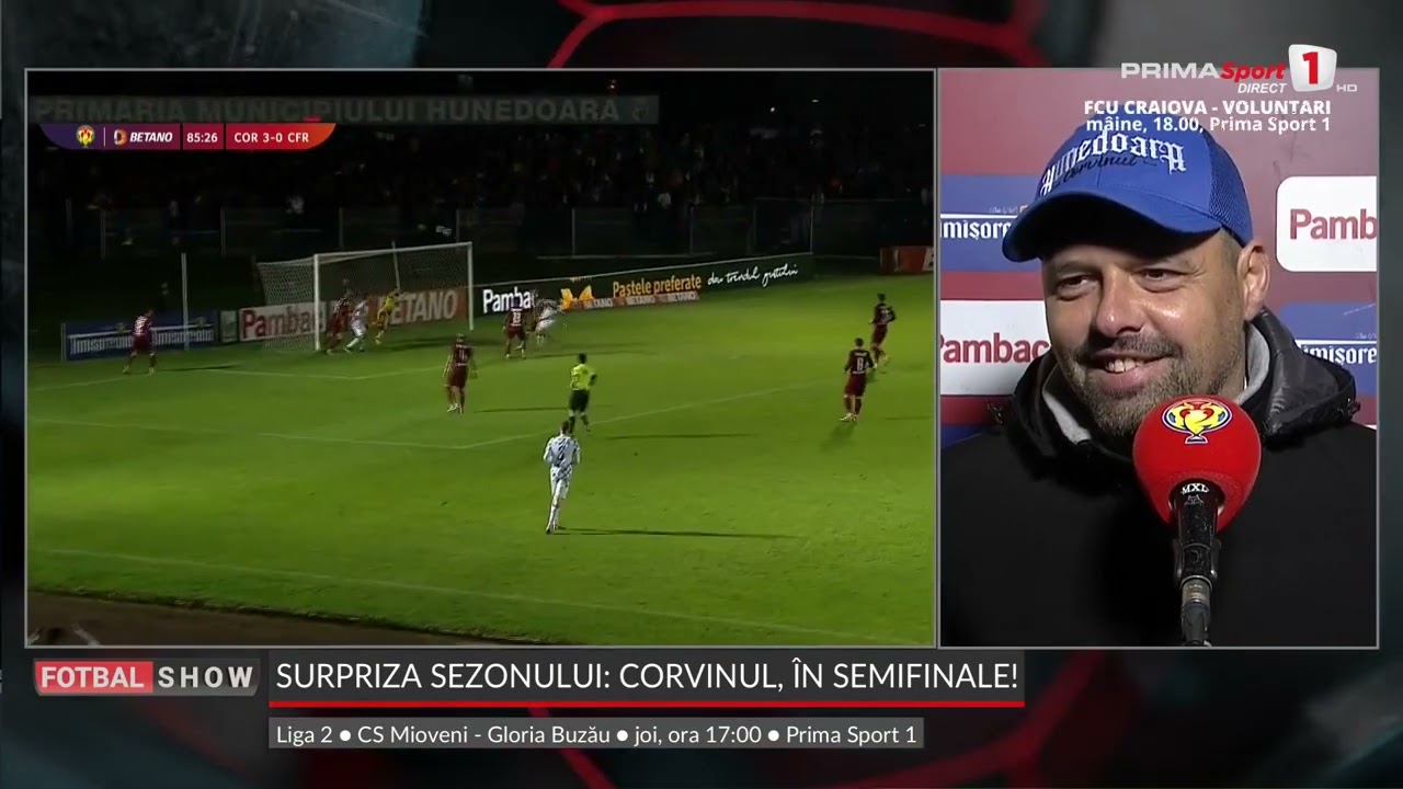 INTERVIU. Florin Maxim, după 4-0 cu CFR: 
