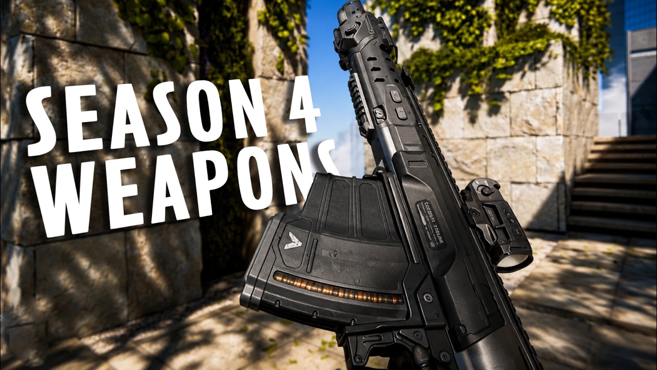 Season 4 New Weapons Showcase (Grimhawk, CBRS-3, KRS-7.62) Black Ops 7