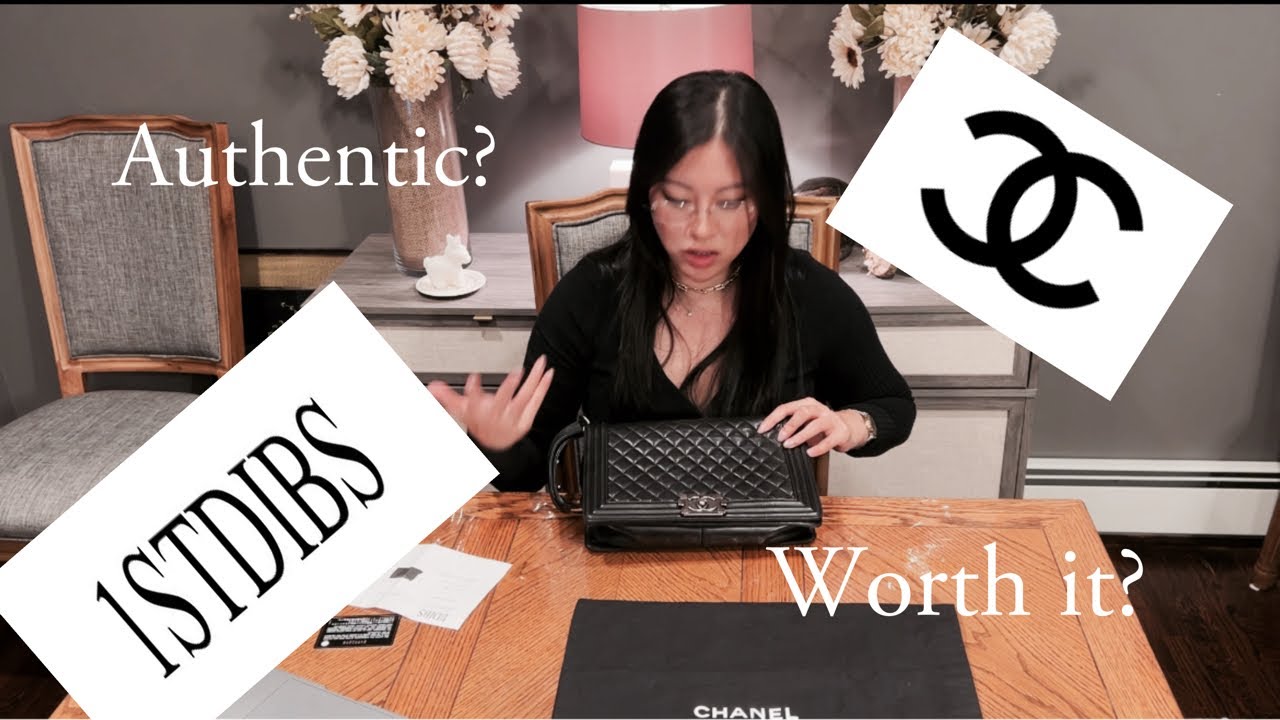 Chanel Boy Bag from 1stDibs real vs fake
