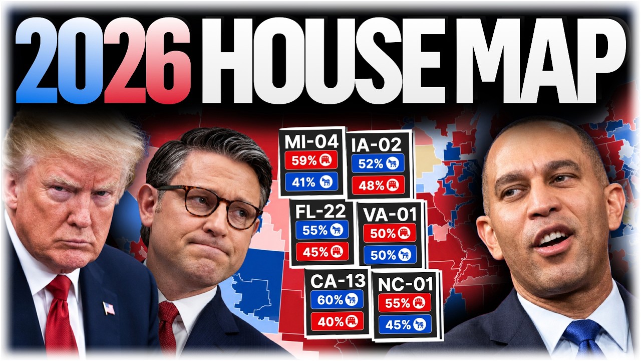 The 2026 House Map a Month From Election Day!