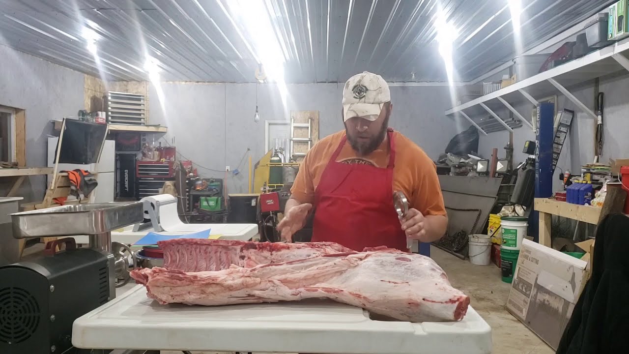 Processing a Pig Part 1 Ham and Bacon