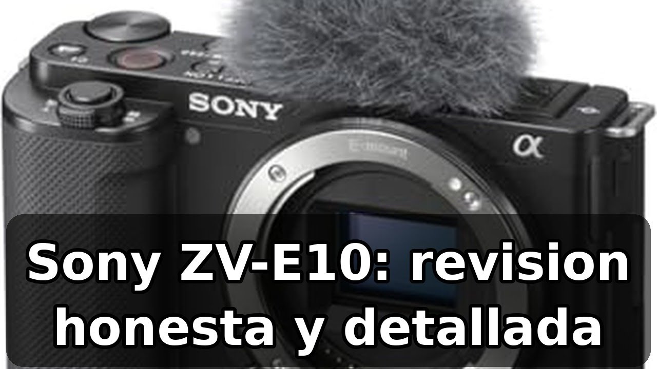 Review completo de la Sony ZV-E10: cámara vlog con autofocus ocular y 4K
