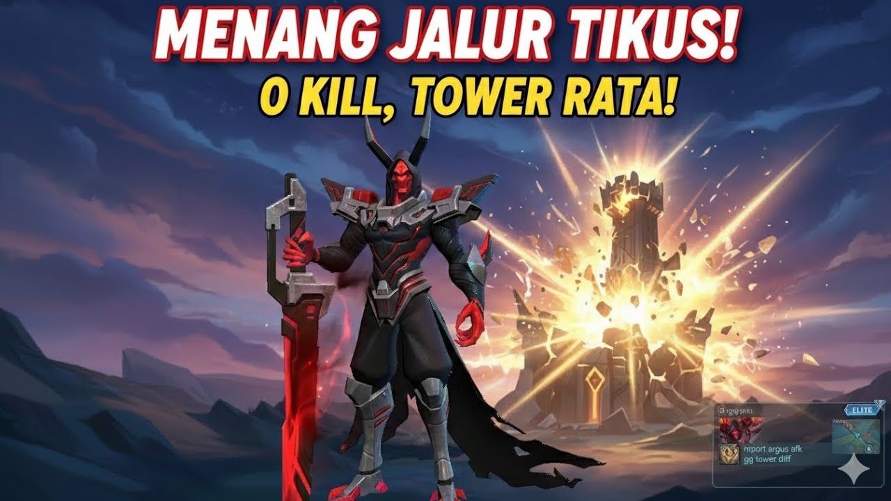 Cara Menang Pakai Argus Saat Tim Lagi Feeding: Fokus Push & Menang!