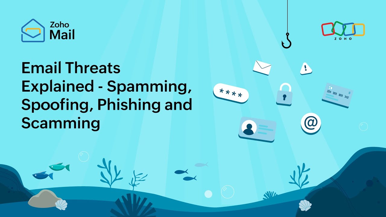 Email threats explained - Spamming, phishing, spoofing, and scams