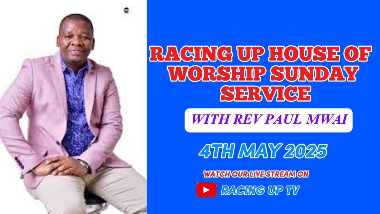 RACING UP HOUSE OF WORSHIP