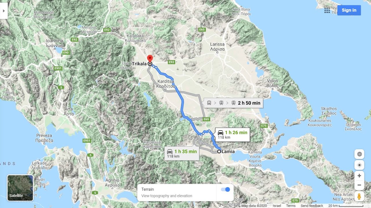 DRIVING THE  HIGHWAY'S  Motorway E-65 A-3 CENRTAL GREECE LAMIA  to TRIKALA / Λαμία προς Τρίκαλα FULL
