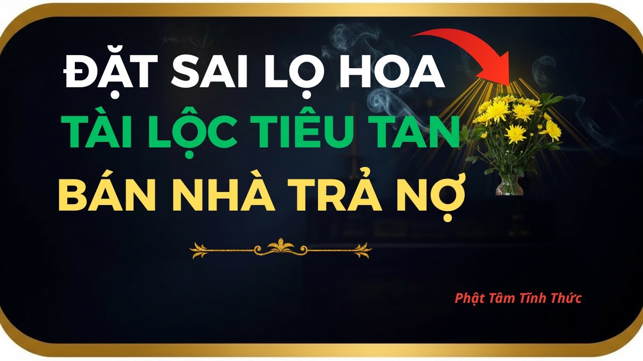 Hầu Hết Người Việt Đều Làm Sai: Lọ Hoa Trên Bàn Thờ Đặt TRÁI Hay PHẢI Mới Đúng?