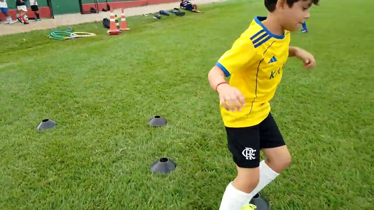 Treino físico da escolinha são Caetano Paramirim Bahia 