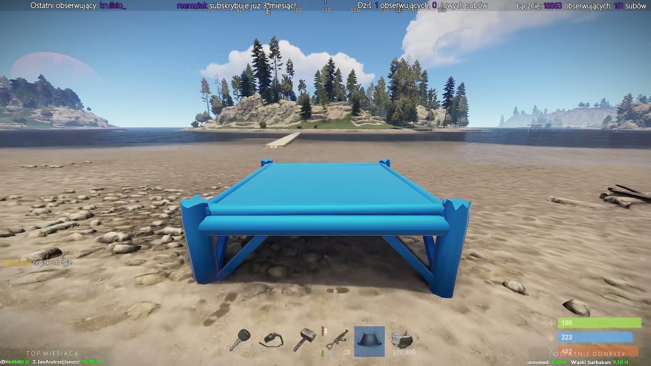 Rust trochę inaczej - zamki, mosty, okna na parterze, ogólne frajerstwo (Rust #2.11)