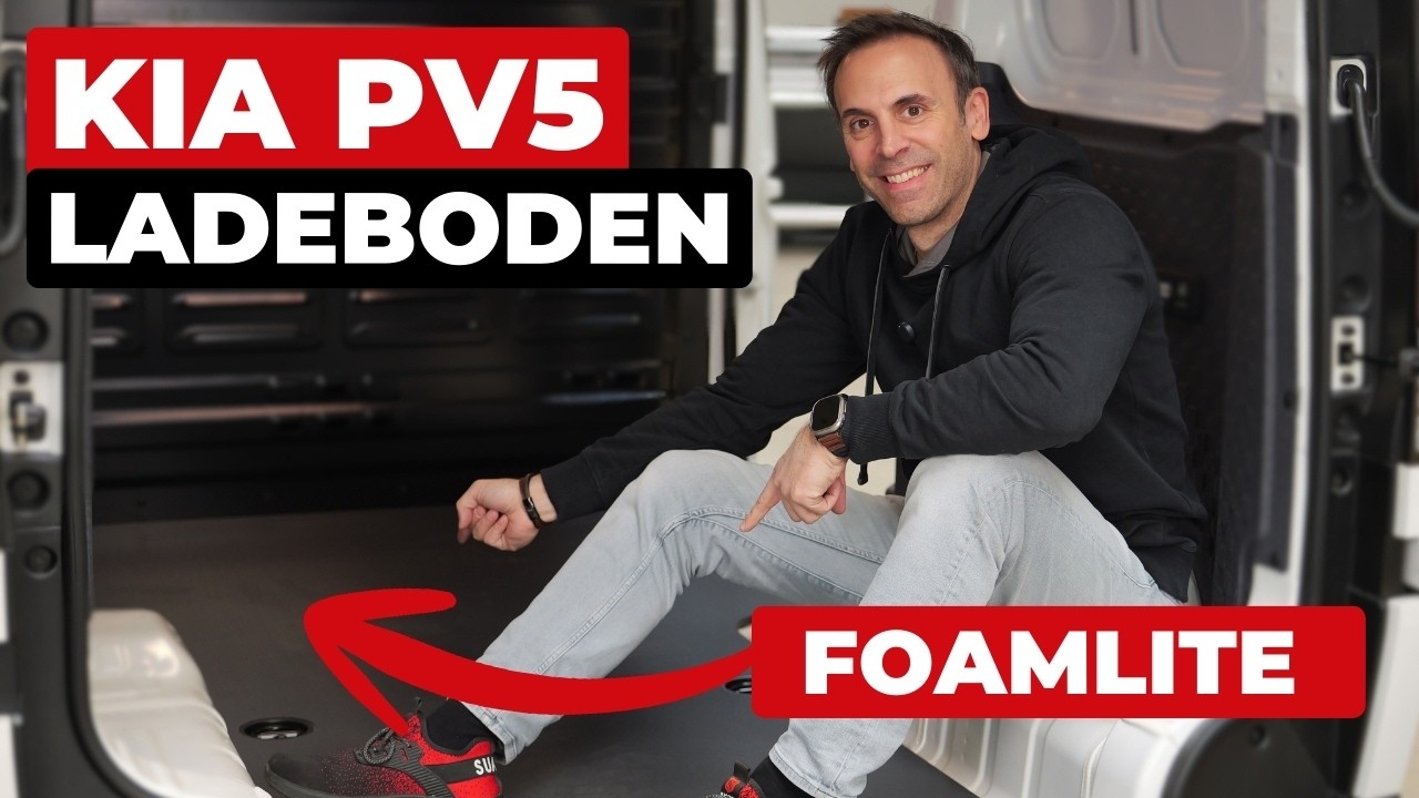 KIA PV5 Ladeboden in 15 Minuten einbauen | VanProfis