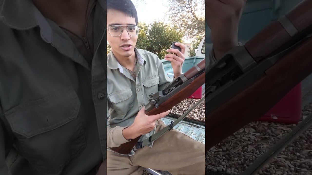 Easier way to load the M1 Garand if your Garand is hard to load