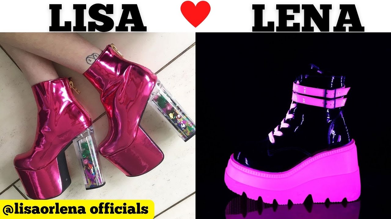 LISA OR LENA HIGH HEELS|| LISA LENA HEELS AND SHOES|| LISA AND LENA SHOES 😍