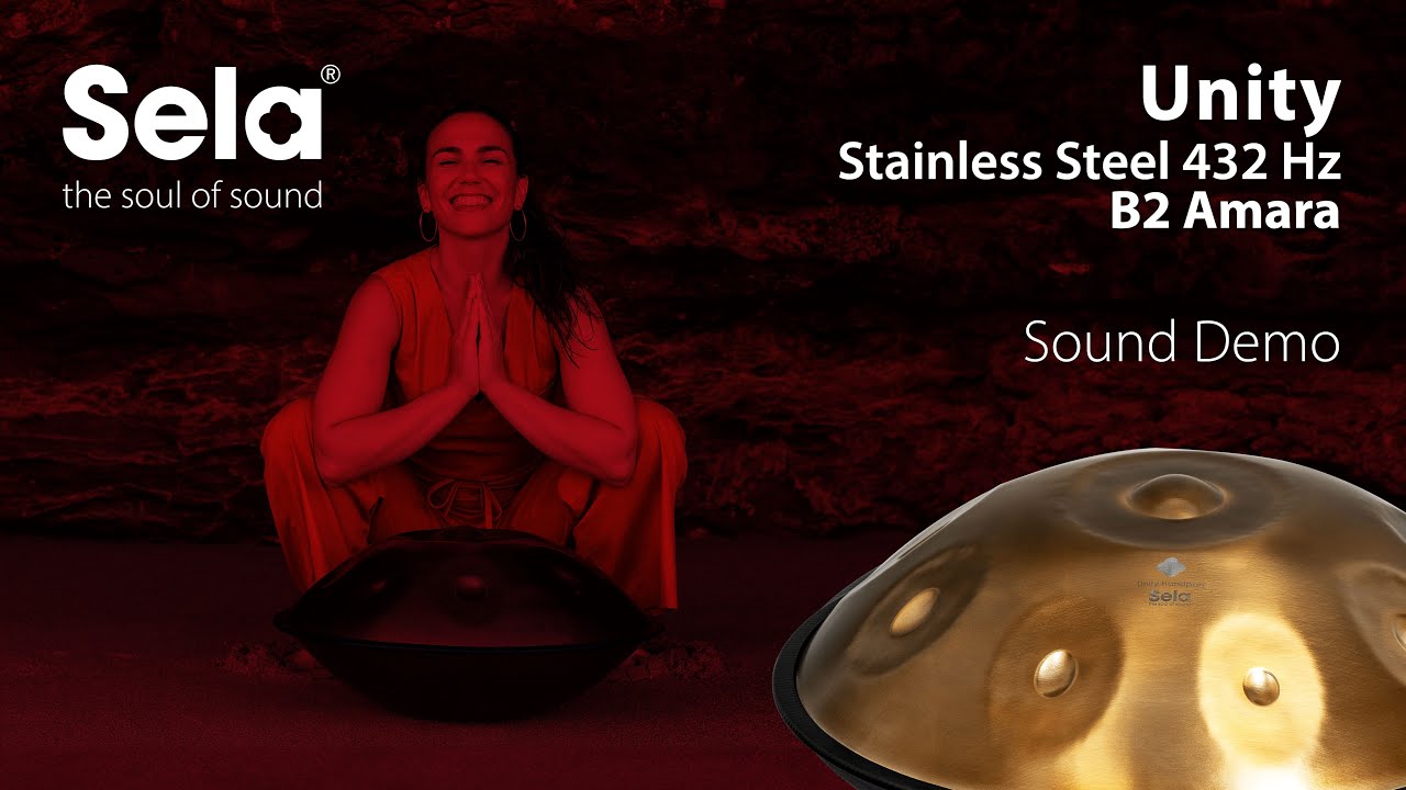 Sela Unity Handpan B2 Amara 9 (432 Hz) - SE 223