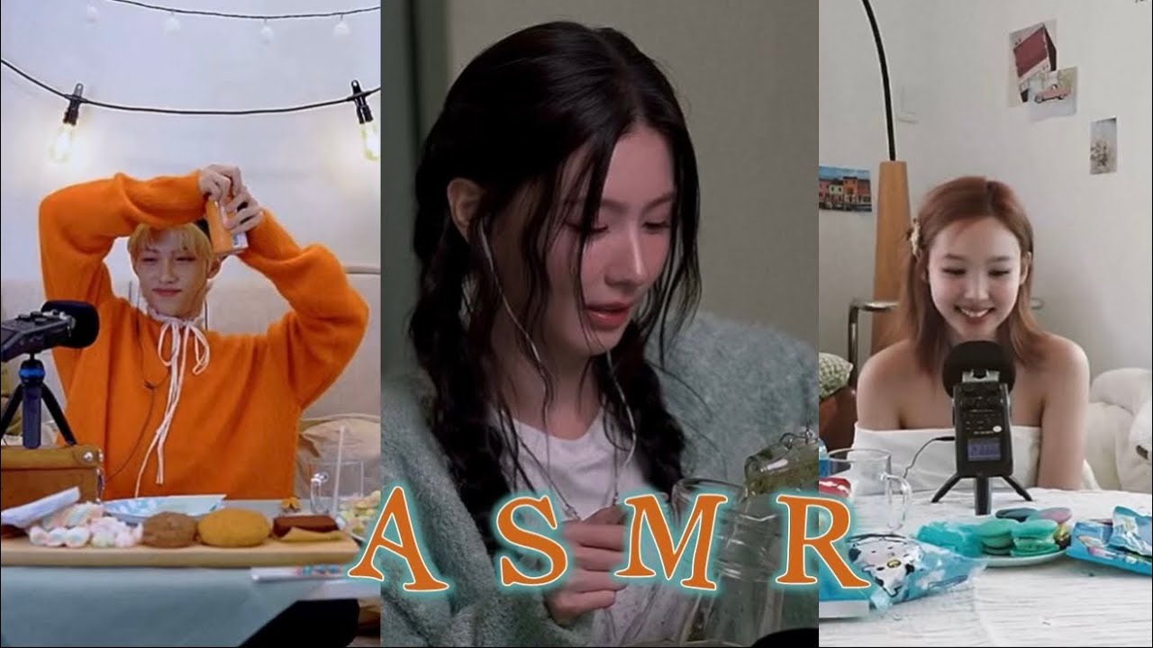 kpop idols eating asmr pt.1 (no talking)