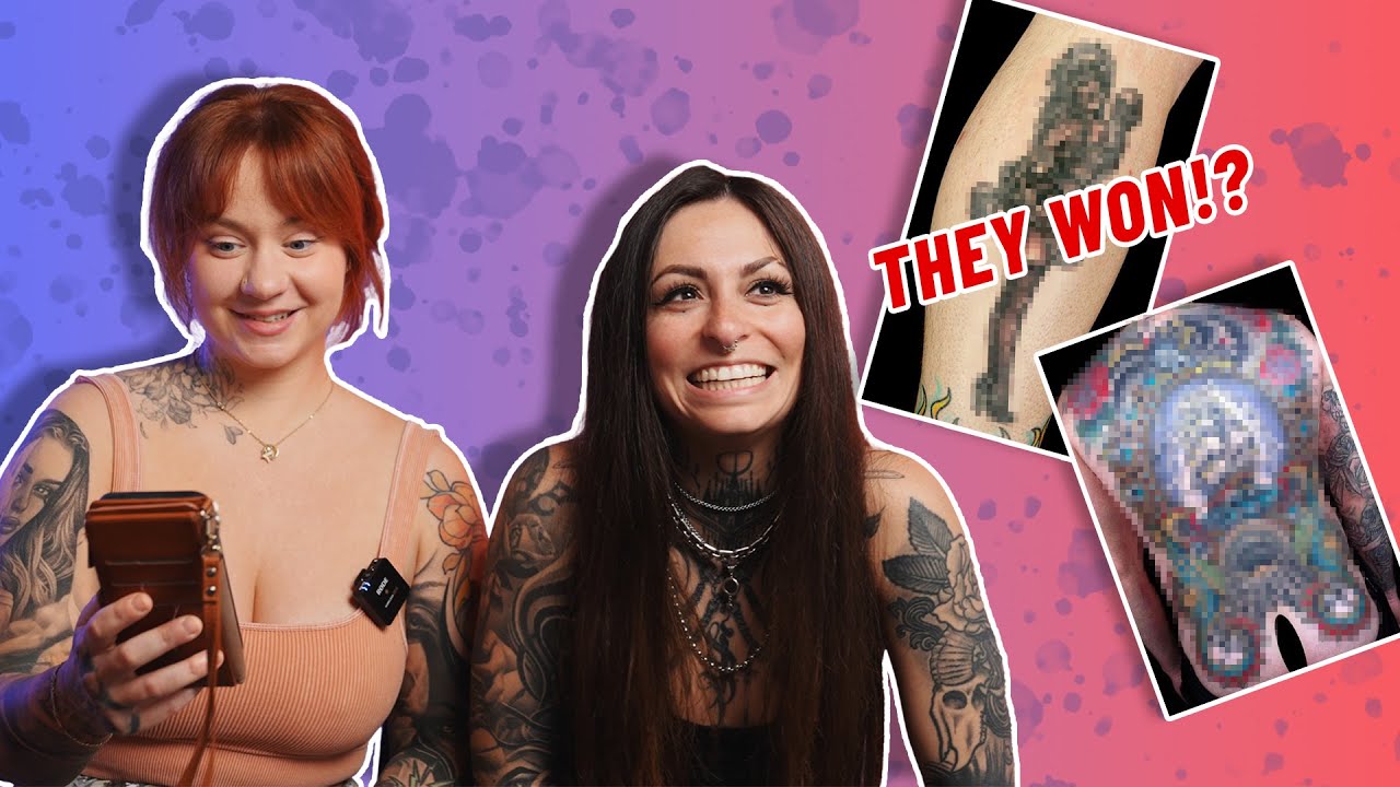 Участники конкурса Ink Masters РЕАКЦИЯ на ЛУЧШИЕ и ХУДШИЕ татуировки Inkmaster — Дианна Джеймс и ...