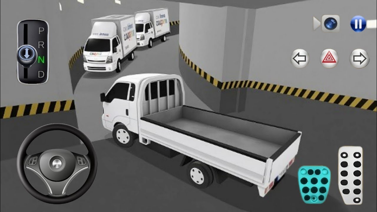 New Kia Pickup Truck Stuck in Parking Garage - 3D Driving Class Car Game _ Android Gameplay 2026