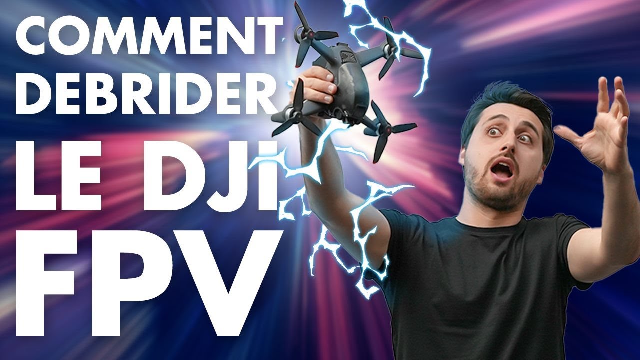 Comment DEBRIDER le DJI FPV: modification de la puissance d'émission - Hack EU / FCC