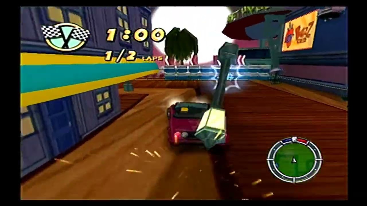 Simpsons hit and run ps2 Parte 24