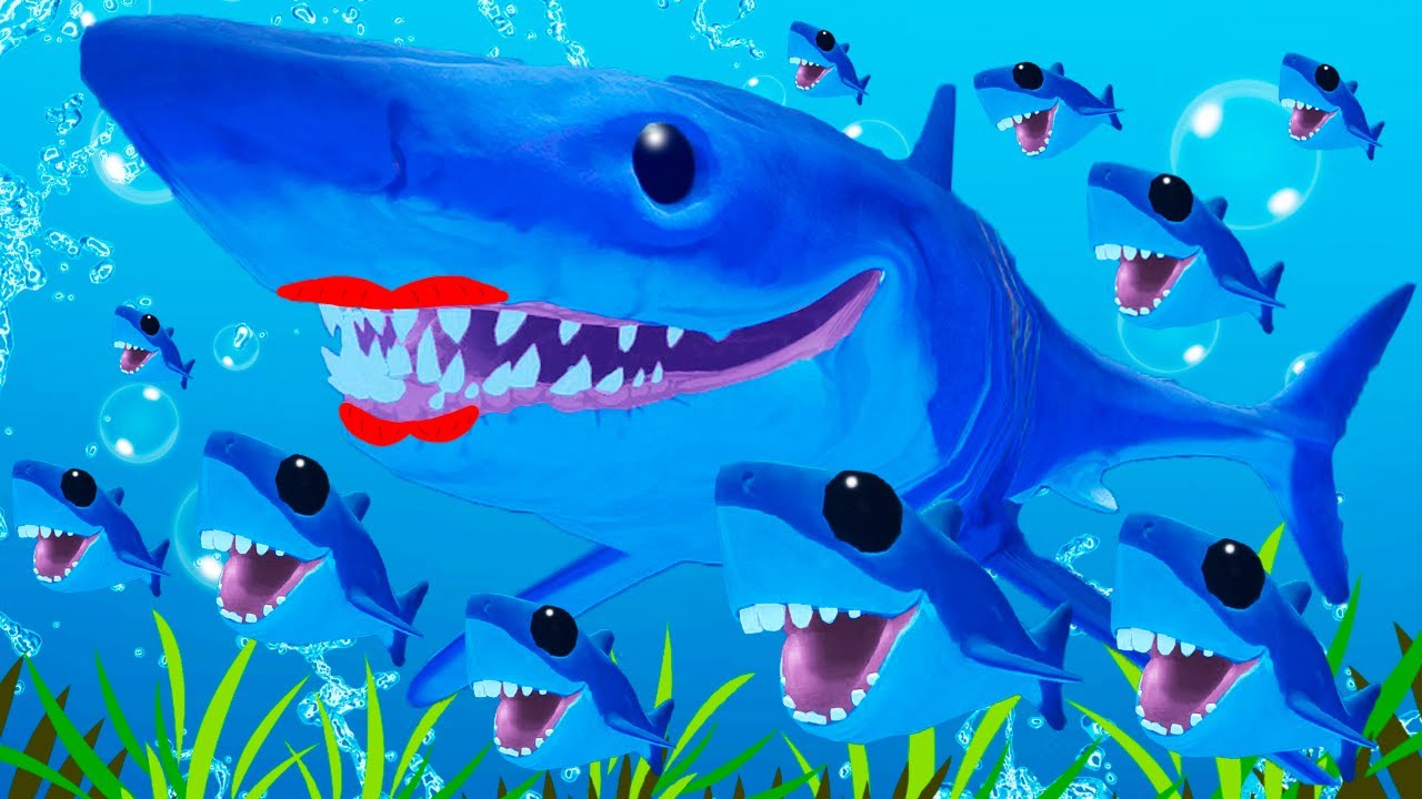 SOY LA MEJOR MAMÁ TIBURON DEL MUNDO | FEED AND GROW FISH