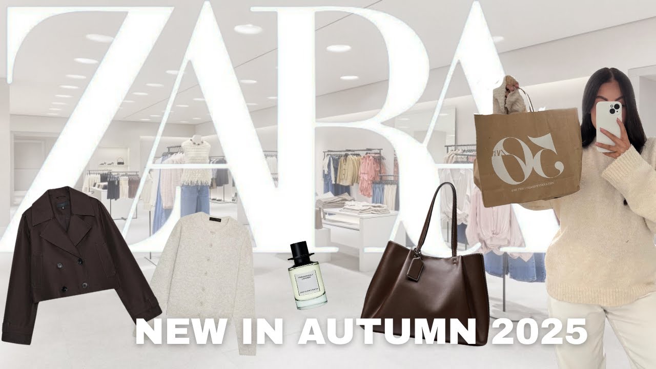 NEW IN ZARA AUTUMN 2025🍂 jackets, knitwear, perfumes and accessories
