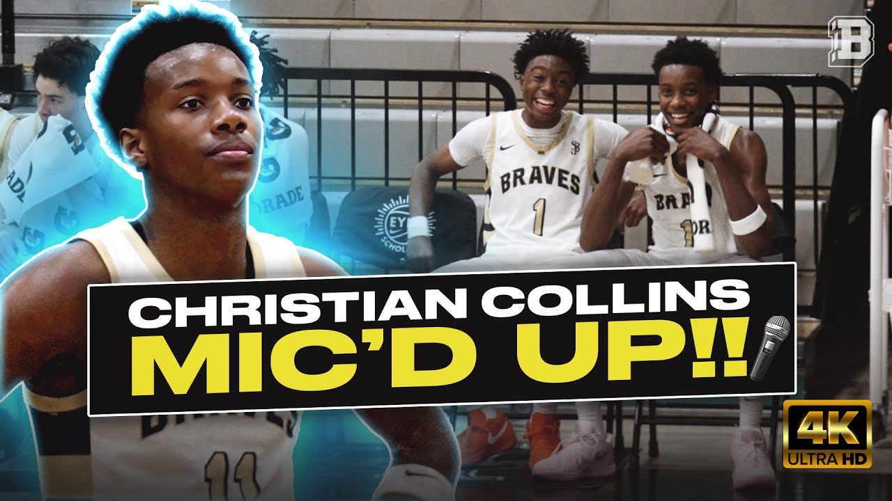 From UNRANKED to TOP 3 in 6 Months! Christian Collins Mic’d Up DOMINATES Hoophall