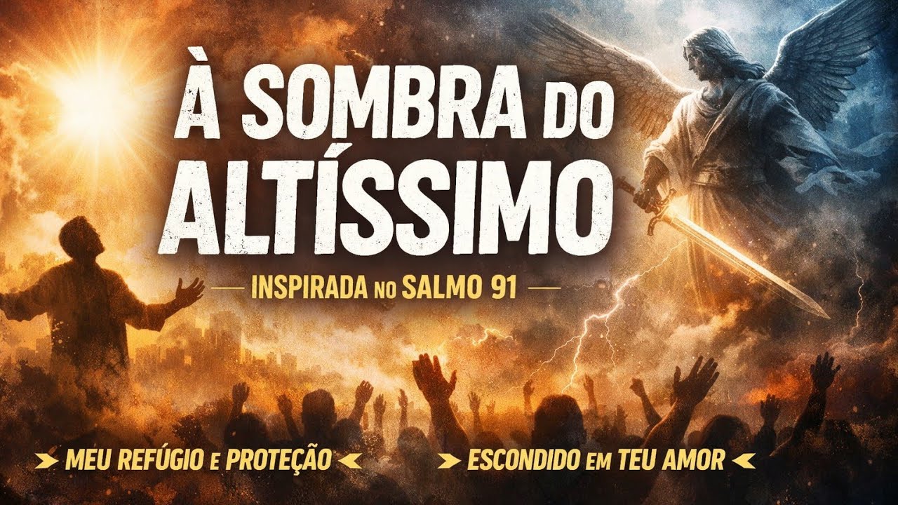 À Sombra do Altíssimo 🙏 Louvor Poderoso Inspirado no Salmo 91 | Essa Canção Vai Tocar Sua Alma”