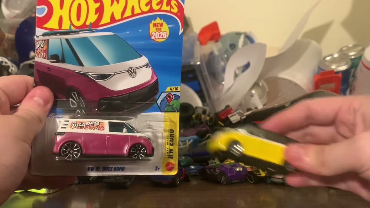 I got 5 more Hot Wheels for my collection 