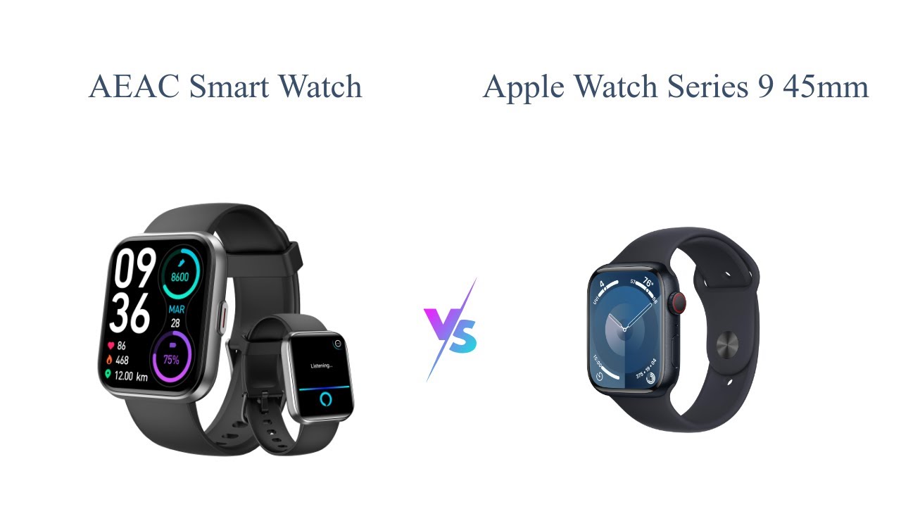 🔥 AEAC Smart Watch vs Apple Watch Series 9: Full Comparison!