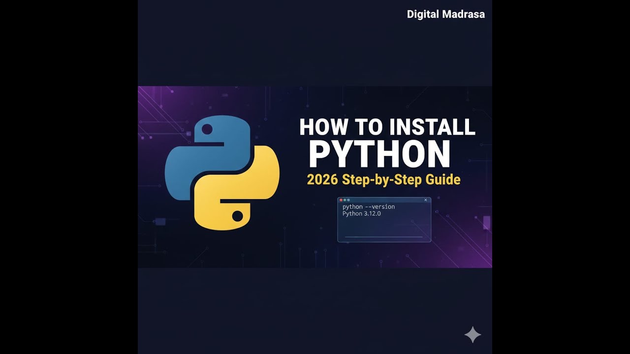 How to Download and Install Python on Windows 10/11(2026 Tutorial)
