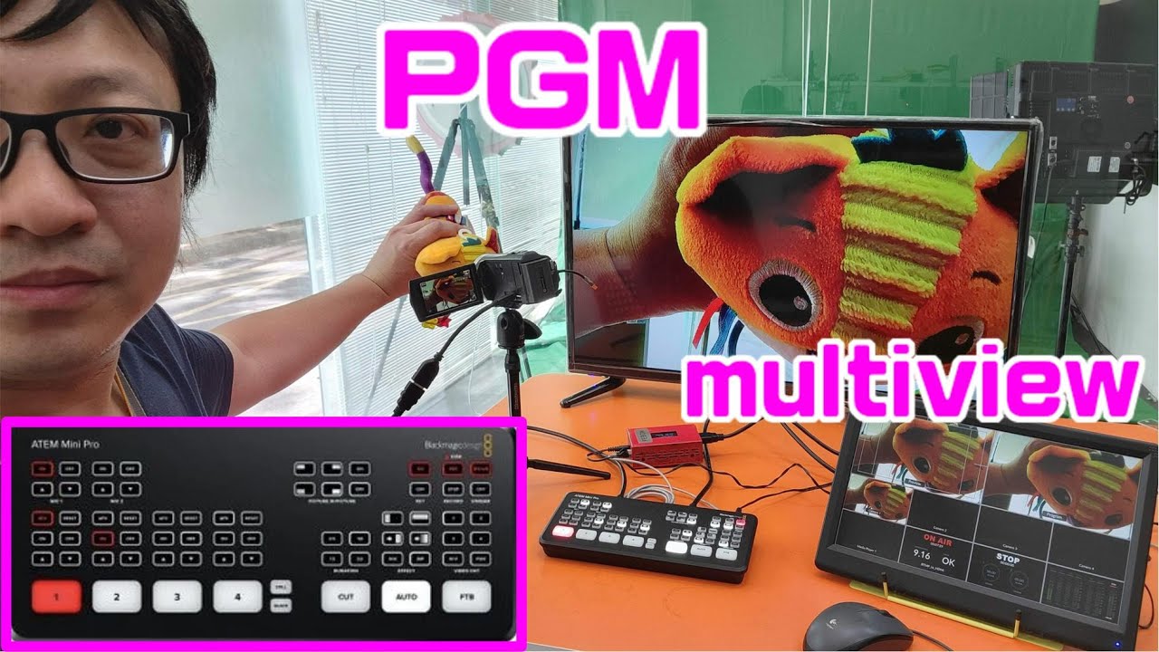 ATEM mini accessory  PGM HDMI generator ! PGM & multi-view together