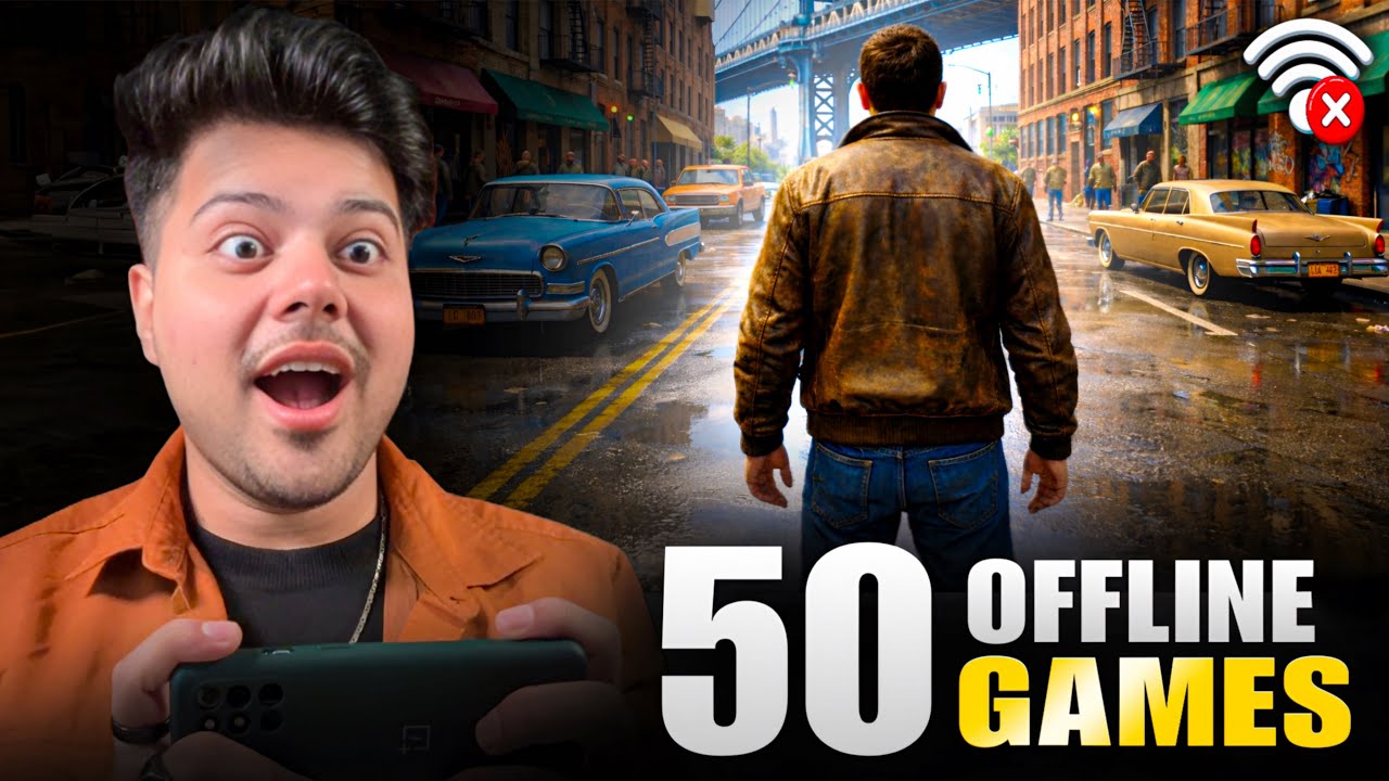 Top 50 Best OFFLINE Games on Mobile (Android/iOS) High Graphics