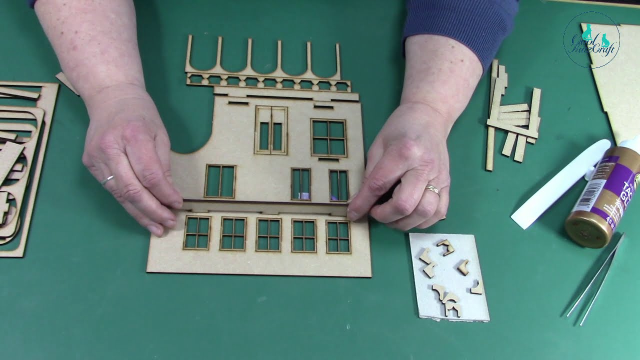 Venice Scene Book Nook Intrigue® (CoolKatzCraft Ltd) - how to assembly tutorial