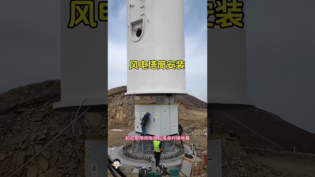 揭秘风力发电机安装过程！造价1500万的秘密 #风力发电 #基建狂魔 #中国基建 #infrastructure #chinatravel  #超级工程 #旅游攻略