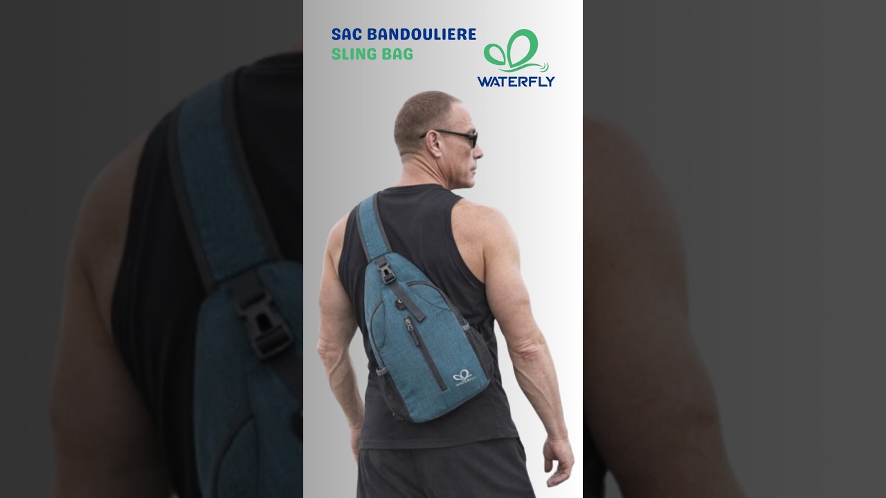 Sac à Bandoulière Mixte - Sling Backpack - Waterfly