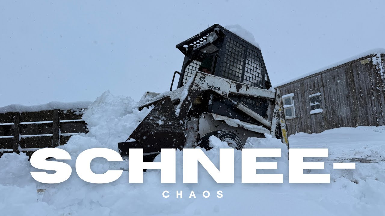 #41 FarmVlog ~ Plötzlich Schneechaos 😱