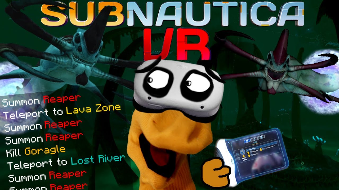 Subnautica VR, but Twitch Chat can Spawn ANYTHING