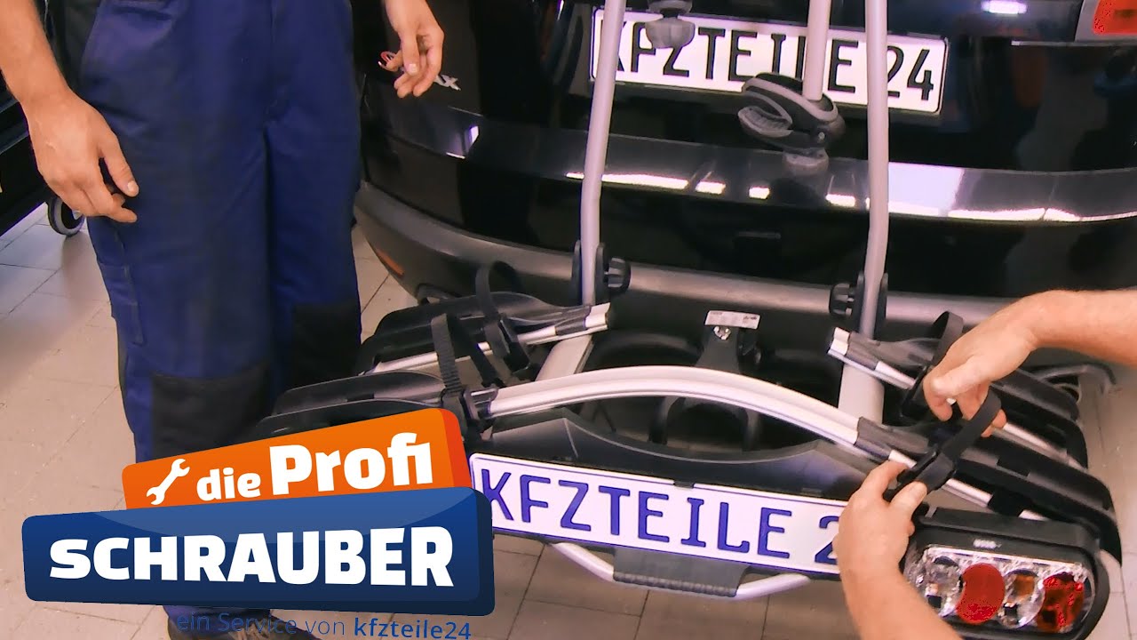 Fahrradträger an Anhängerkupplung montieren - THULE [TUTORIAL]